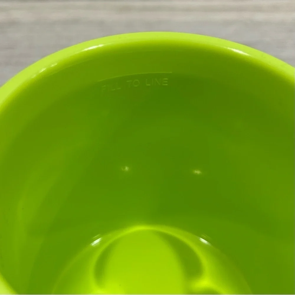 Crayola Hot Cold Insulated Soup Thermos 10.5oz  Food Container Neon Yellow/Green
